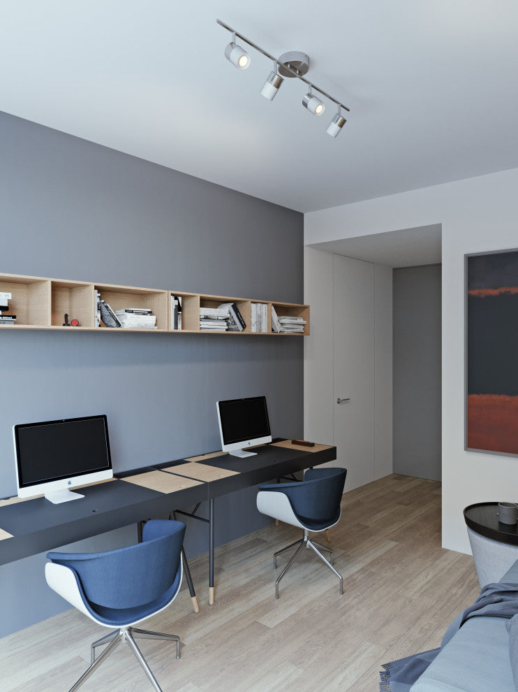 Gramercy LED Fixed Rail, Satin Nickel