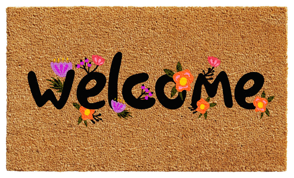 Spring Welcome Doormat
