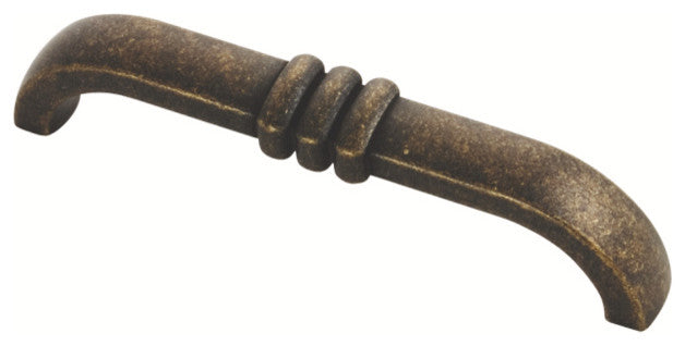 Belwith Hickory 128mm Axis Windover Antique Cabinet Pull P3302-WOA Hardware