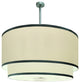 72W Cilindro 2 Tier Textrene Pendant