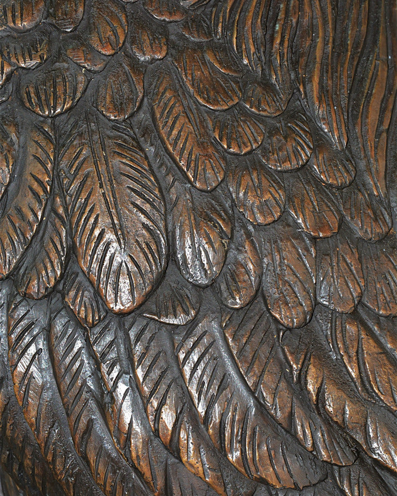 Herons on Branch Bronze