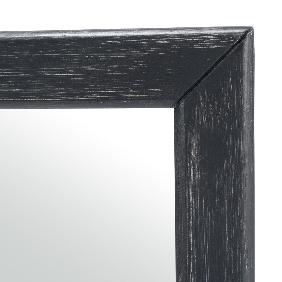 Modrest Fields Modern Black Acacia Mirror