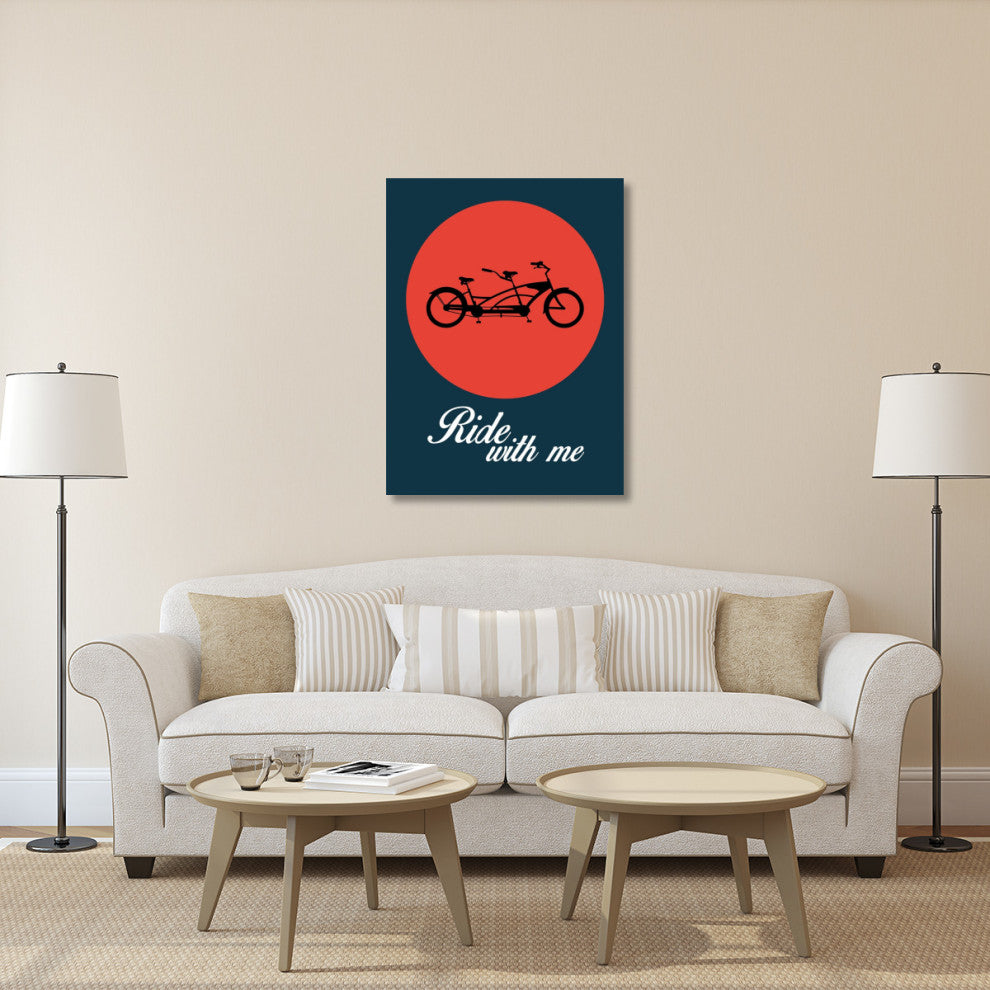 "Ride With Me Poster 1" Fine Art Print