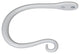 Zinc Curl Holdback, White