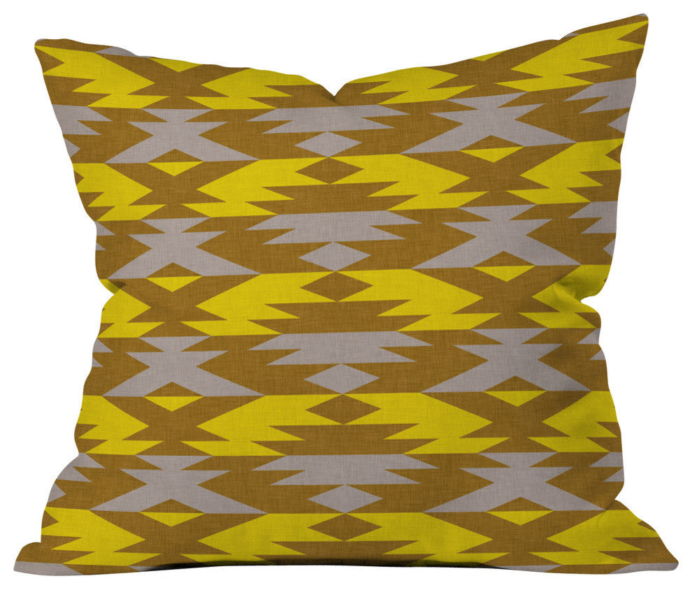 Holli Zollinger Bright Native Diamond Outdoor Throw Pillow