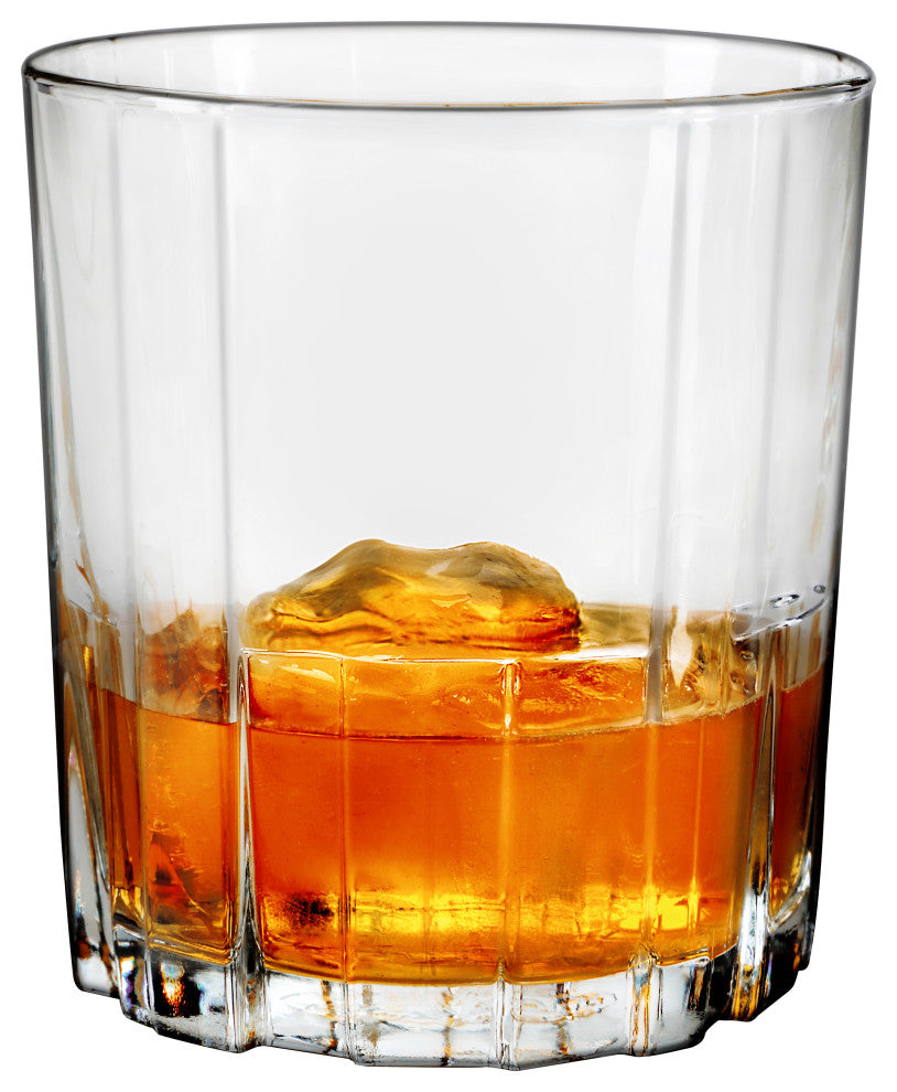 Duralex Jazz Old Fashioned Drinking Glass 9 Ounces, Set of 6