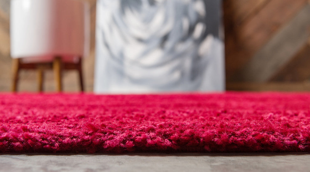 Unique Loom Red Calabasas Solo 2' 2 x 3' 0 Area Rug