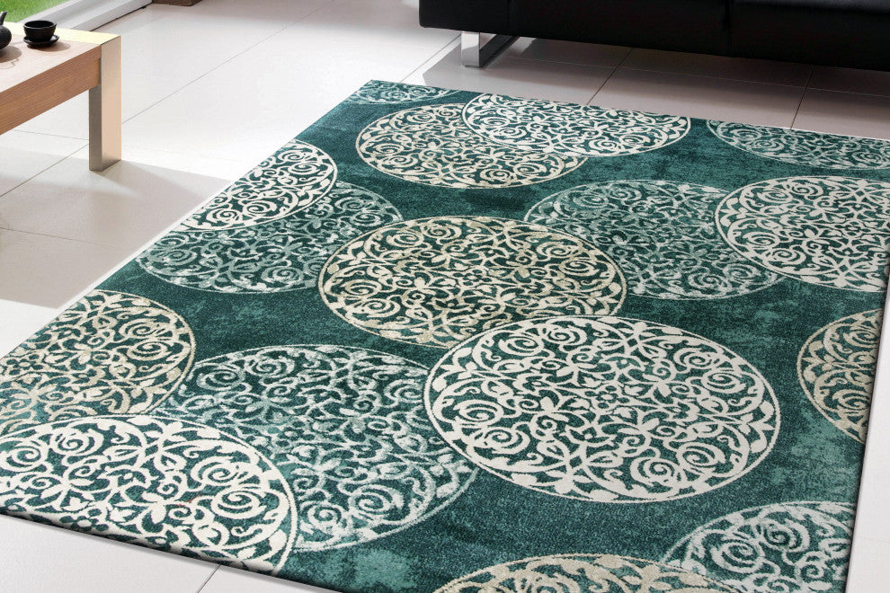 Melody Blue Rug, 9'2"x12'10"