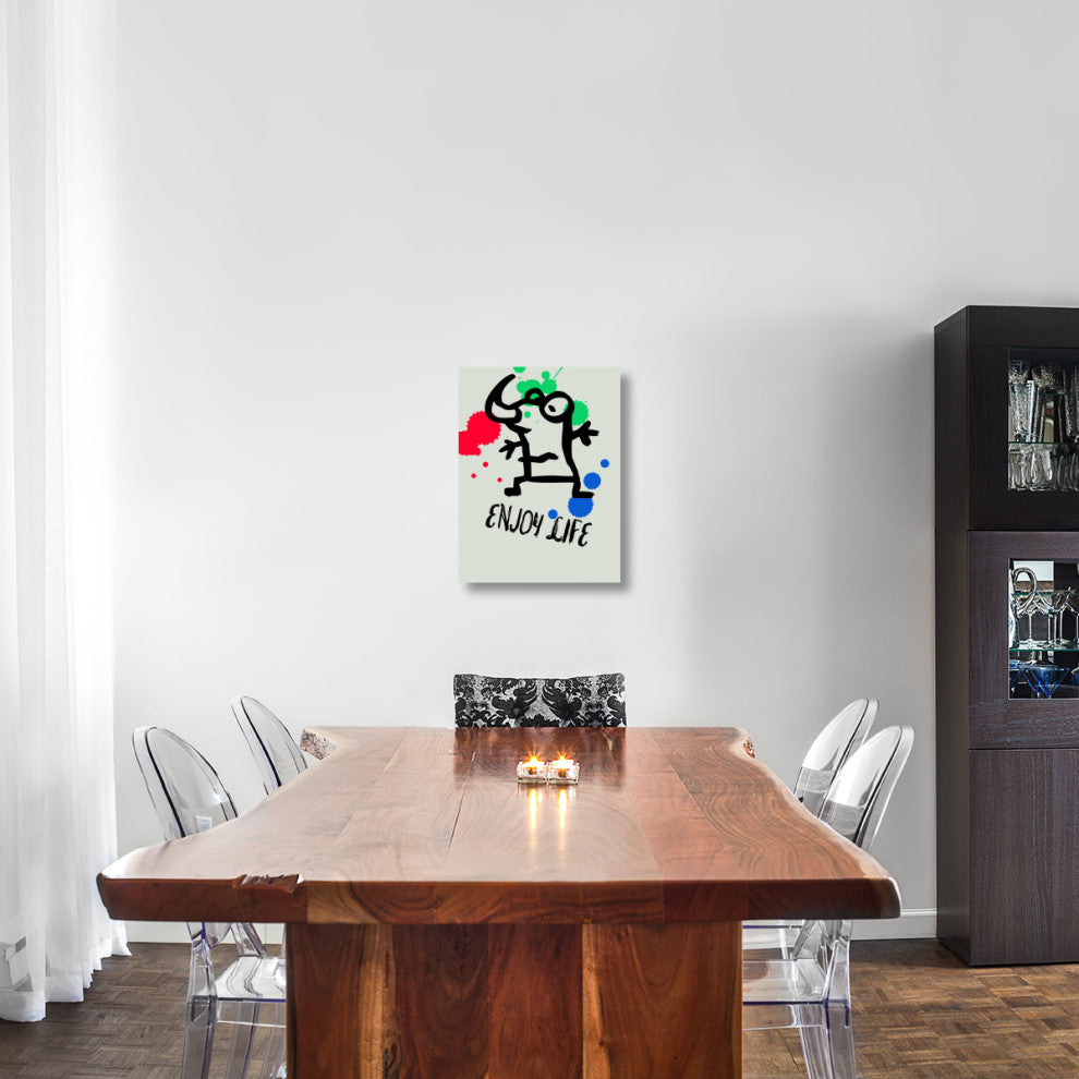 "Enjoy Life Poster 1" Fine Art Print