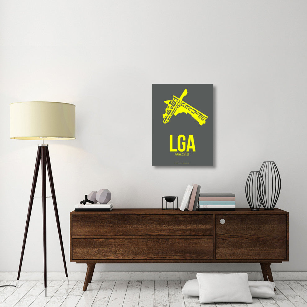 "LGA New York Poster 1" Fine Art Print