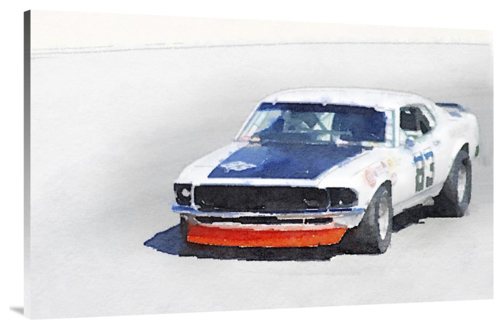 "Chevy Camaro Monterey Watercolor" Fine Art Print