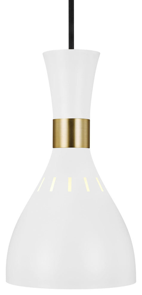 Joan Mini-Pendant, Matte White