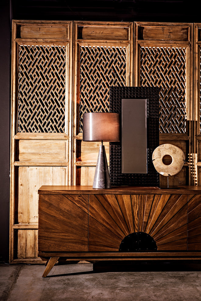 Faustus Mirror, Charcoal Black