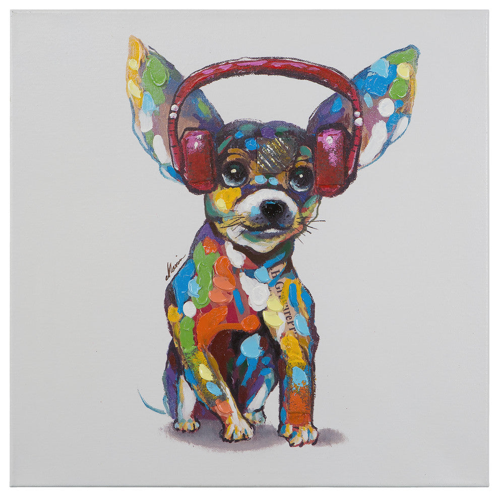 Yosemite Home Decor Dog Beats IV Decorative Art