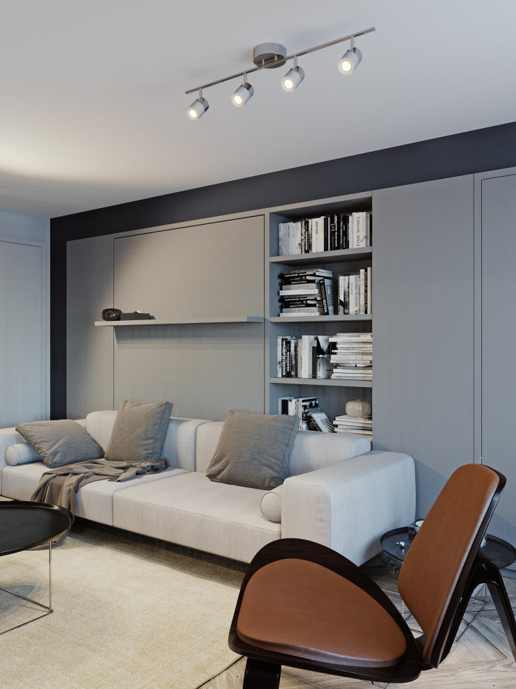 Gramercy LED Fixed Rail, Satin Nickel