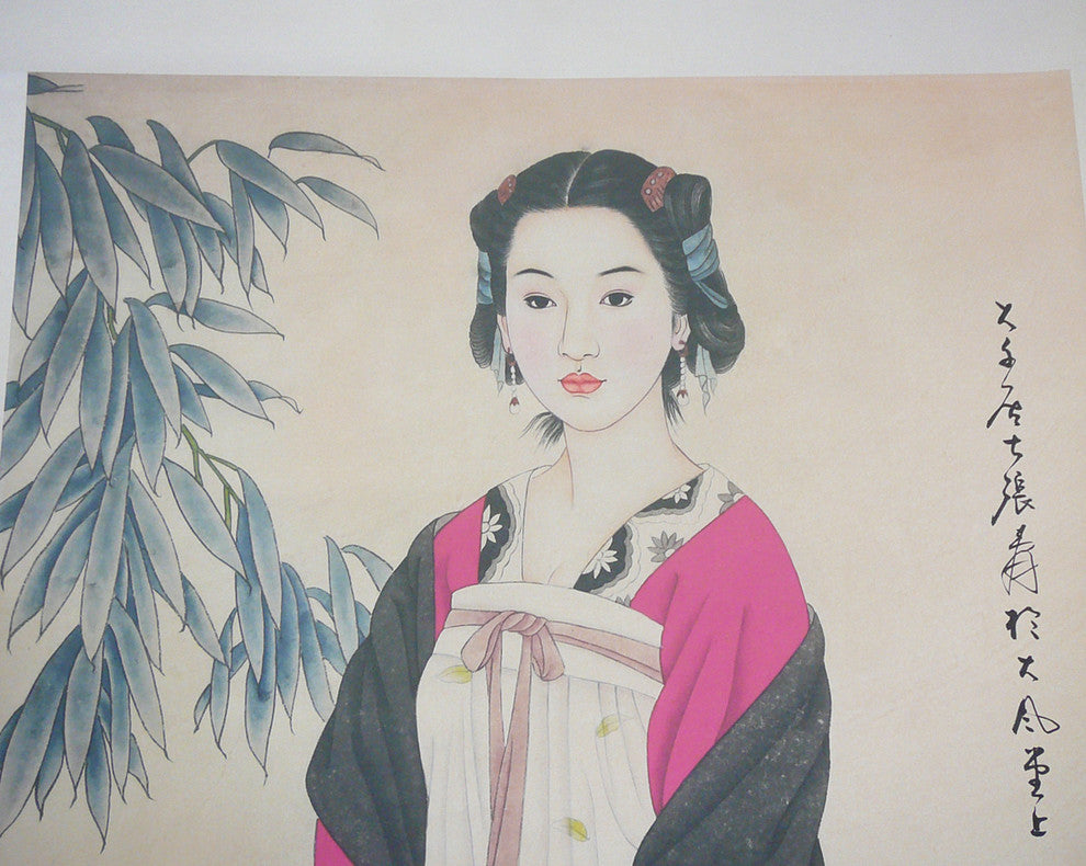 Chinese Master Artist Ink Scroll Painting Reproduction Wall Art