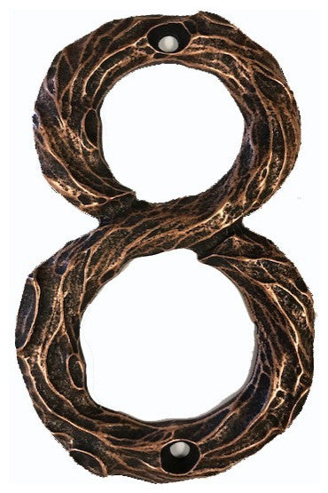 Log House Number 8, Antique Copper
