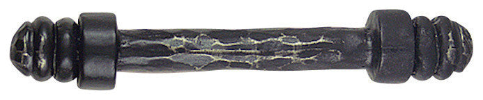 Acorn Cabinet Hardware Pull, Black Iron
