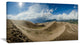 "Massive Sand Dunes Panorama" Landscape Print Wall Artwork, 40"x20"