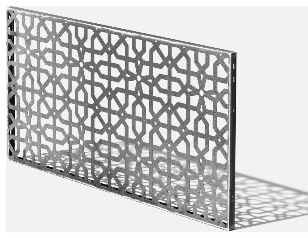 Alta Corten Steel Decorative Screen Panel, Parilla