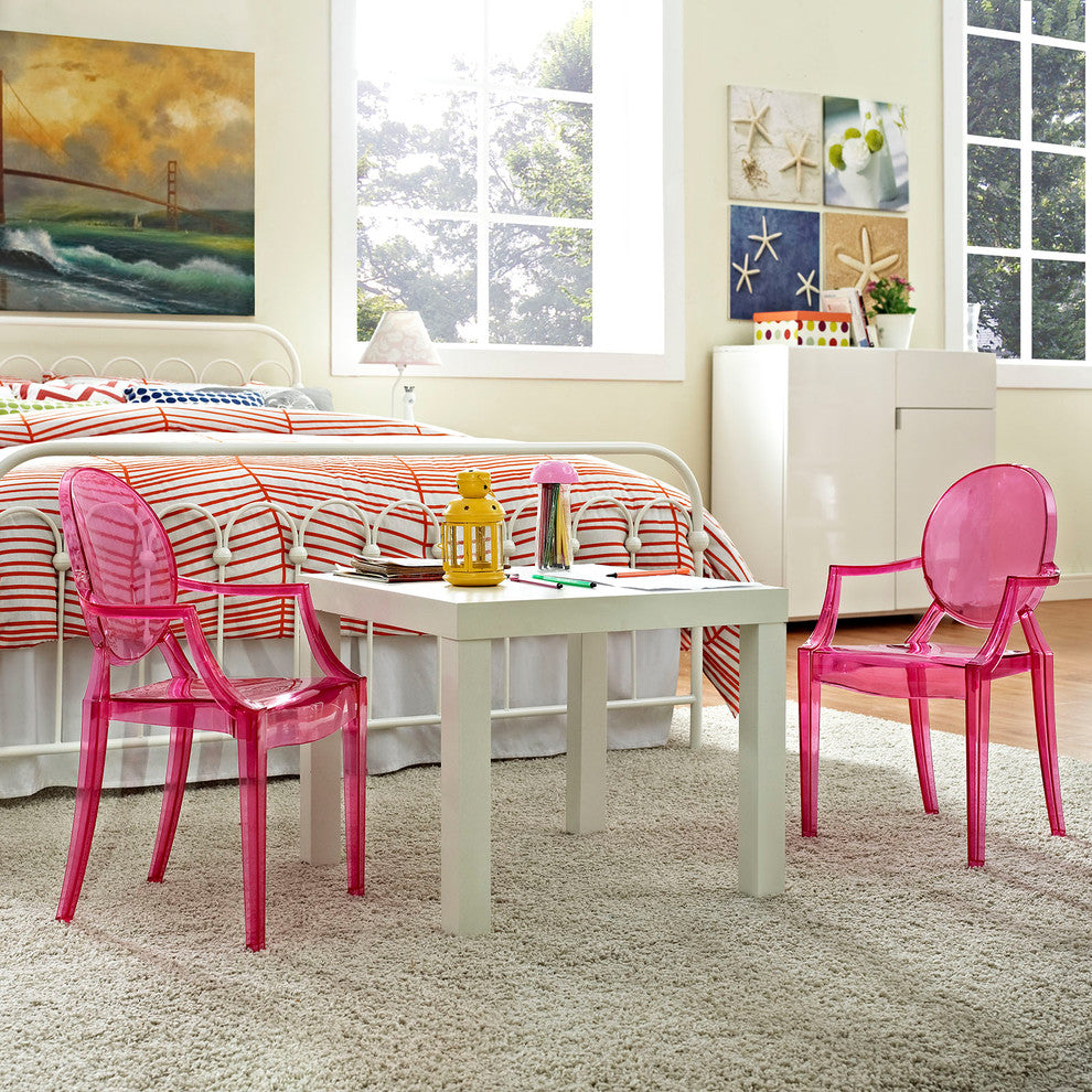Modern Pink Casper Kids Chair