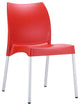 Compamia Vita Outdoor Dining Chairs, Set of 2, Red