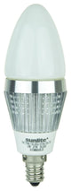 Torpedo Tip Chandelier, 240 Lumens, Candelabra Base, Warm White