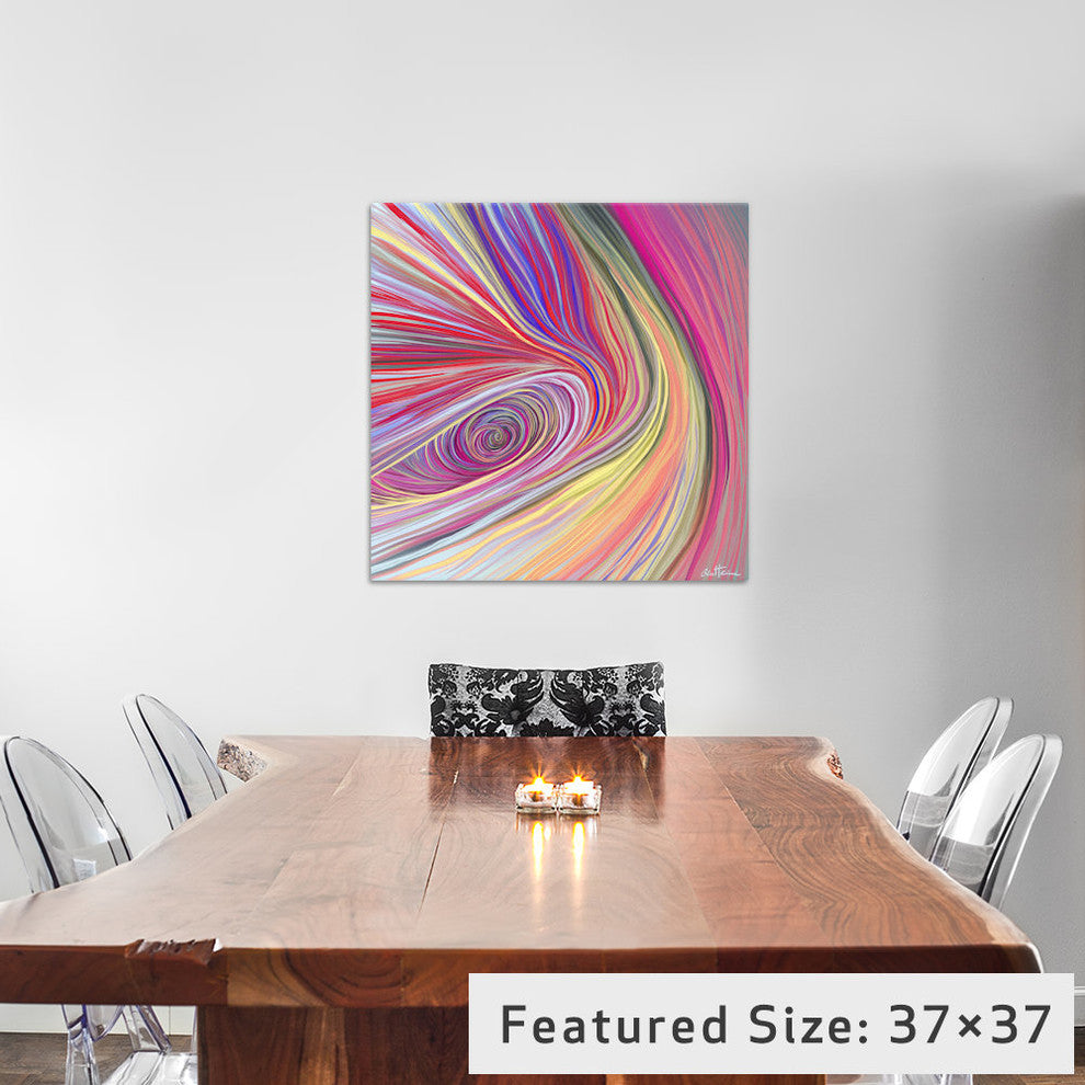 "Pure Abstract III" by Ben Heine, 26x26x1.5"