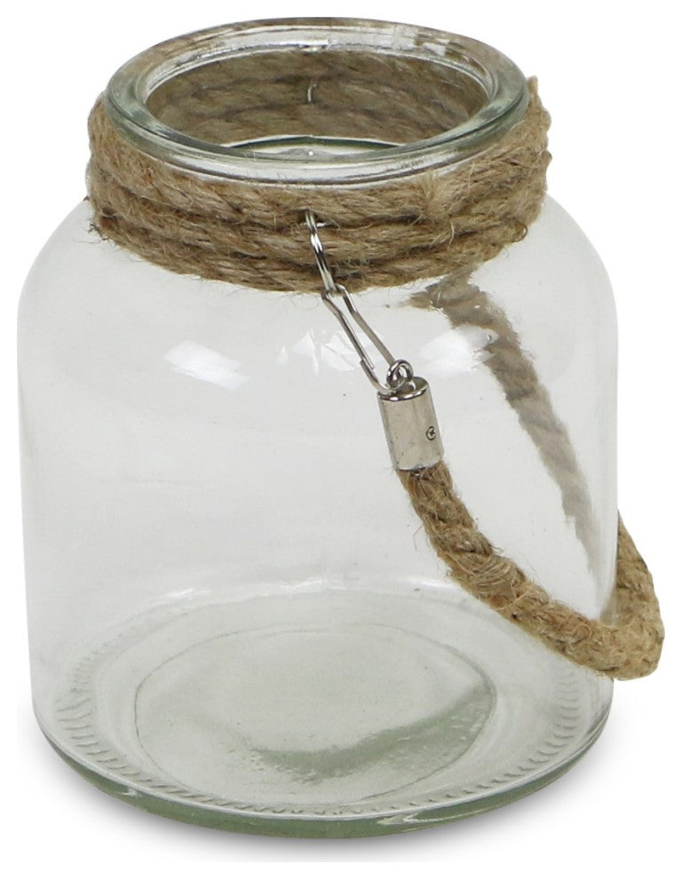 Playa Rope Glass Jar