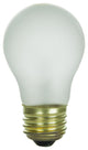 Sunlite 60 Watt A15 Appliance, Medium Base, Frost