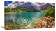 "Lake in Tatra Mountains Poland" Extra Large Seashore Wall Art, 40"x20"
