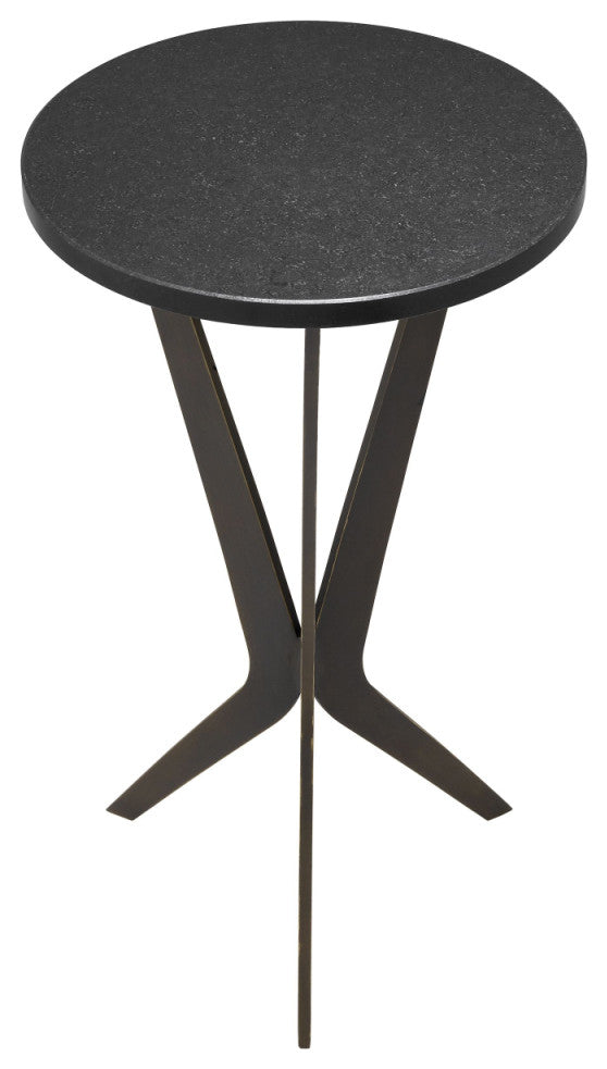 Bronze Round Side Table | Eichholtz Malone