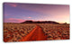 Red Pathway in Namib Desert, Extra Large Landscape Canvas Art, 32"x16"
