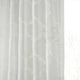 Florentina Embroidered Sheer Curtain Single Panel, White, 50"x96"