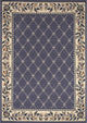 Home Dynamix Premium Aydin Area Rug 5'2"x7'4", Border Country Blue