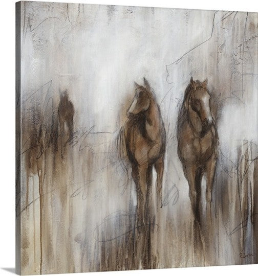 "Grazing II" Canvas Art, 24"x24"x1.25"