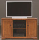 Eagle Furniture Oak Ridge Thin-Screen Entertainment Console, Medium Oak