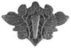 Cicada on Leaves Knob Antique Pewter, Antique Pewter