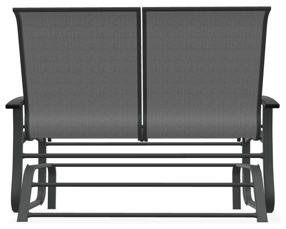 Belle Isle Sling 2-Seat Glider, Titanium/Graphite