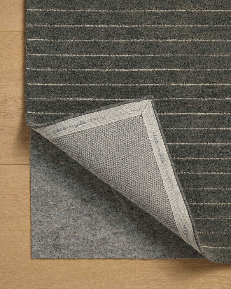Chris Loves Julia x Loloi Henry Charcoal / Ivory 9'-3" x 13' Area Rug