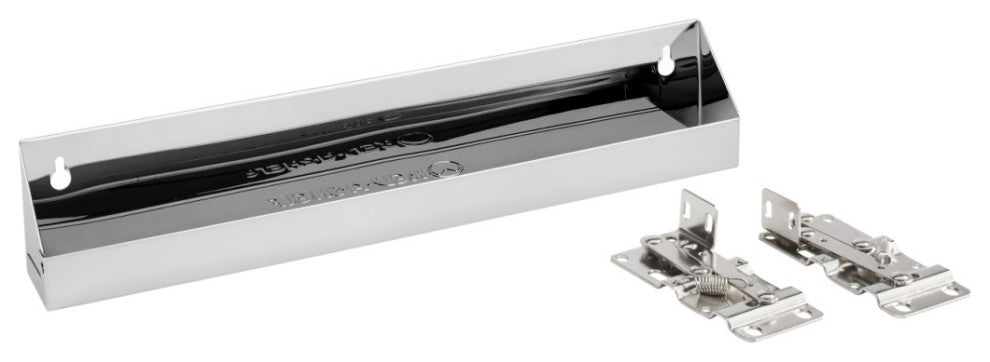 Stainless Steel Tip-Out Trays for Sink Base Cabinets, 16"