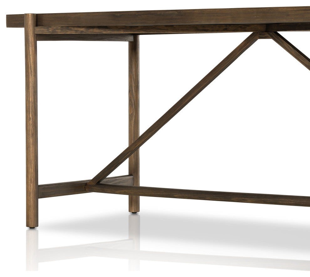 Goldthwaite Console Table-Sienna Brown