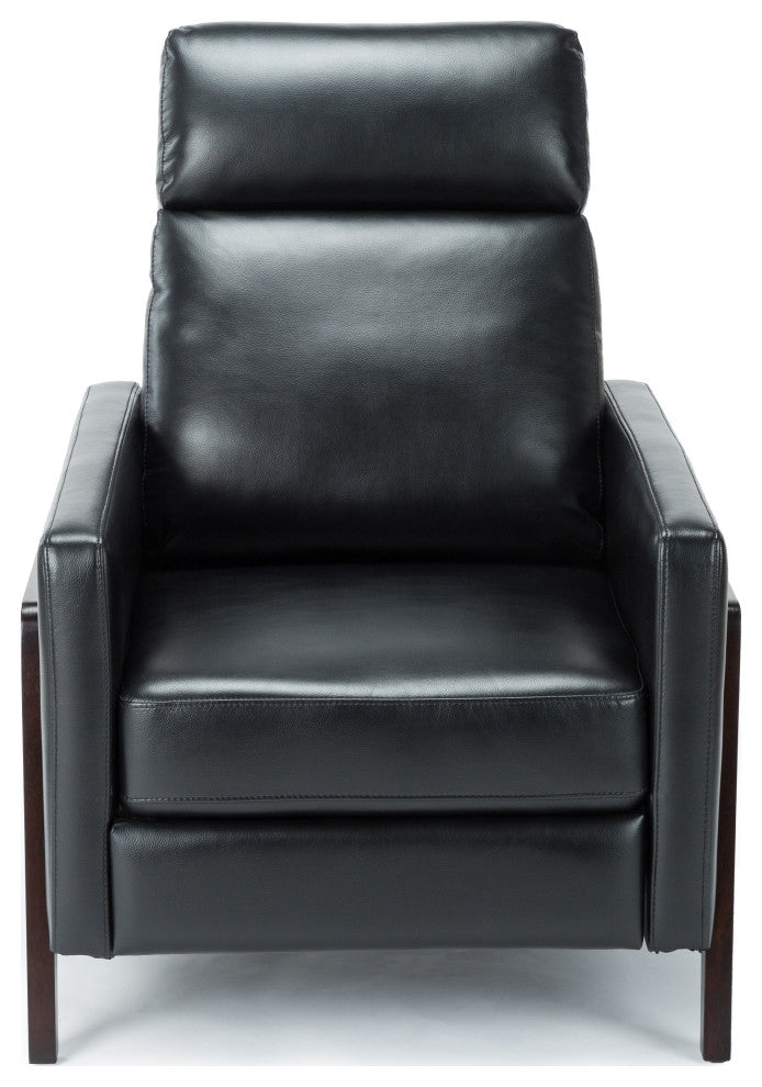 Maxton Push Back Recliner, Black