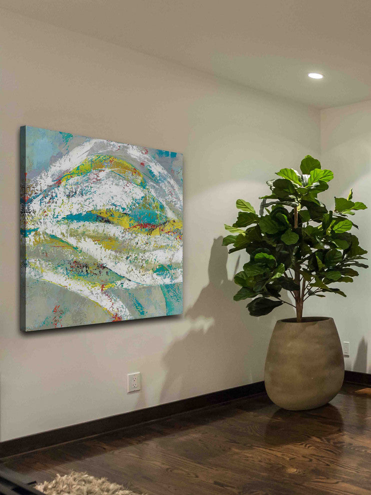 "Origins" Painting Print on Wrapped Canvas by Julie Joy