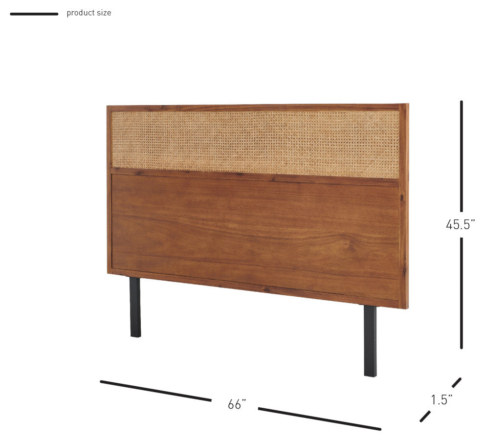Caine Rattan Queen Headboard