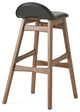 GDF Studio 3-Piece Margaret Natural Wood Finish Bar Set, Dark Brown/Walnut