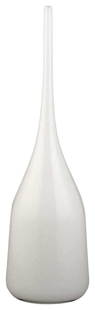 Pixie Vases, White Glass, 3-Piece Set