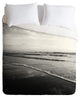 Deny Designs Bree Madden Ombre Black Lightweight Duvet Cover
