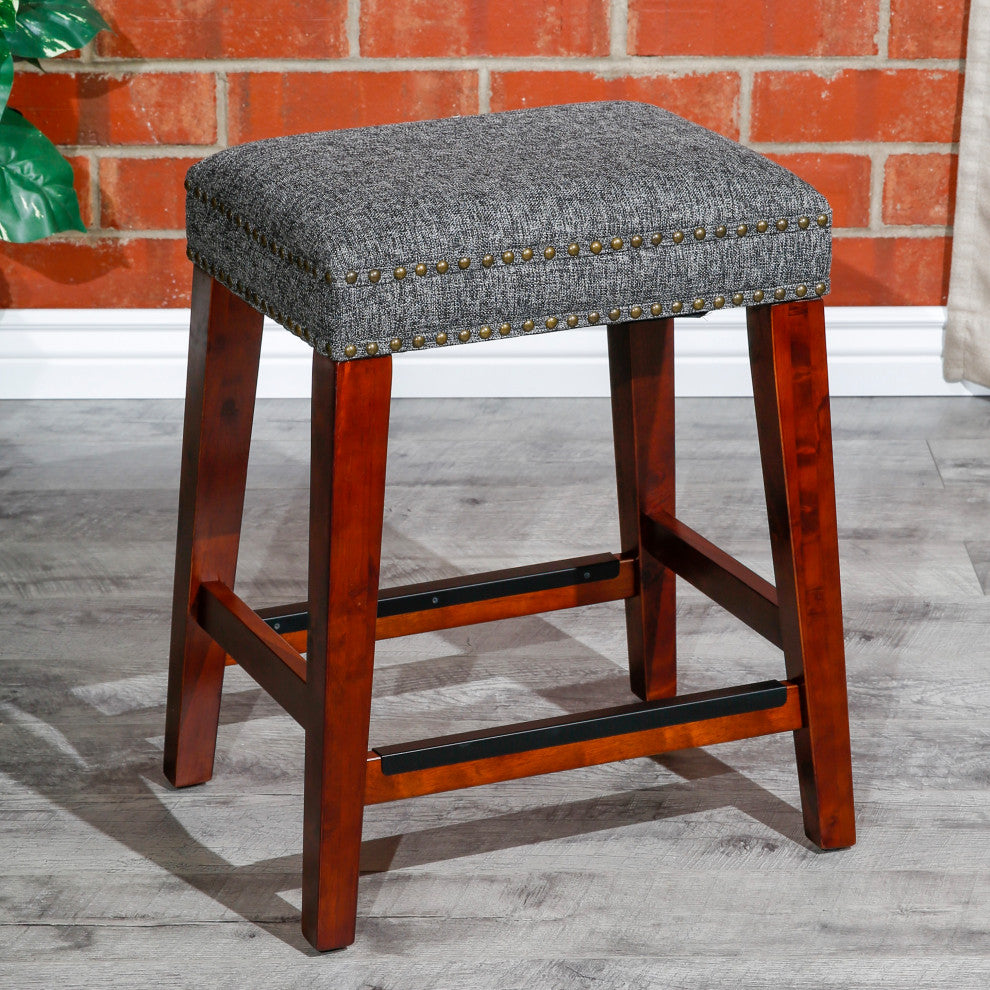 DTY Indoor Living Grand Lake 24" Backless Counter Stool