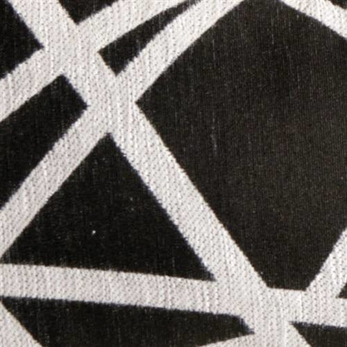 Pillow Decor - Criss Cross Stripes Rectangular Throw Pillow, Black, 12" X 20"